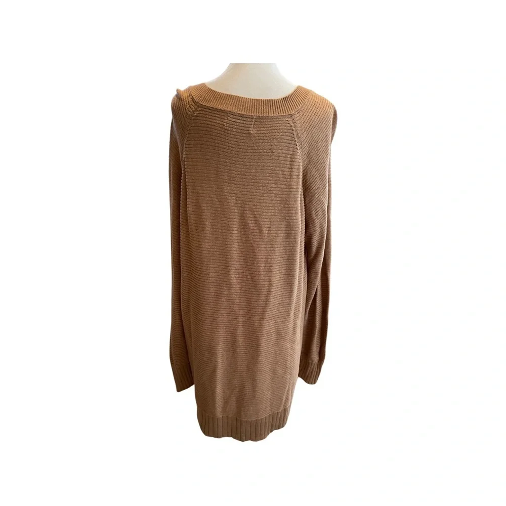 Old Navy camel long sweater XL